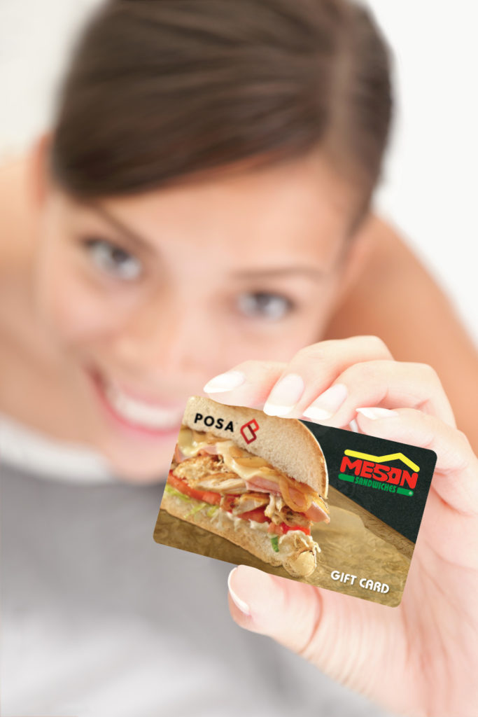 El Meson Gift Card está disponible para la venta en tiendas, farmacias, supermercados y
